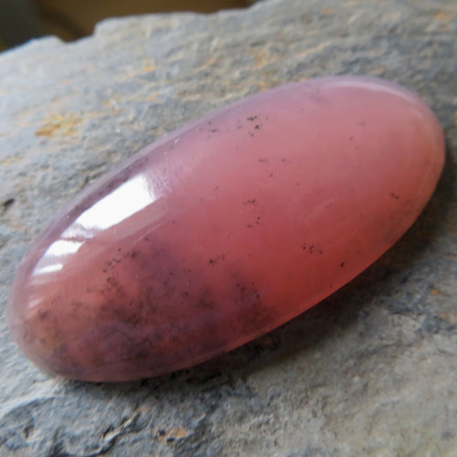 Hydrogosulár (granát) JAR. kabošon č.1 — foto 1