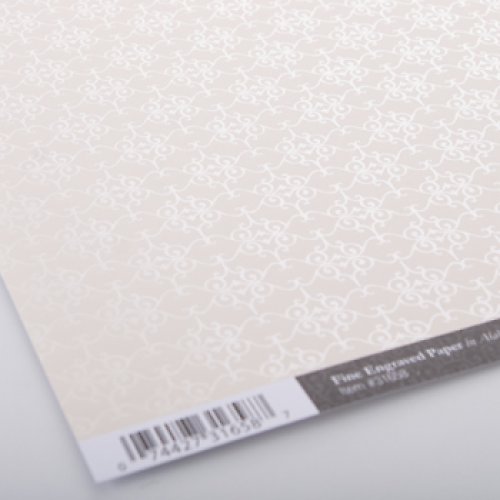 Papír Fine Engraved Paper in Alabaster — foto 1