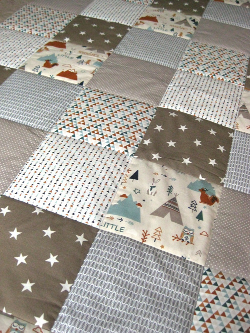 PATCHWORK deka/přehoz 120x200-little adventures 1 — foto 1