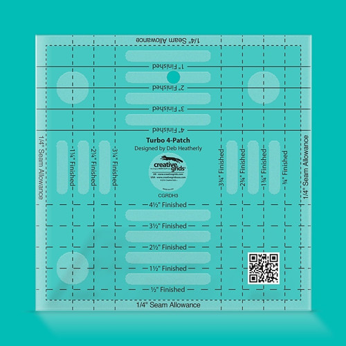 Creative Grids Turbo 4-Patch Template — foto 1