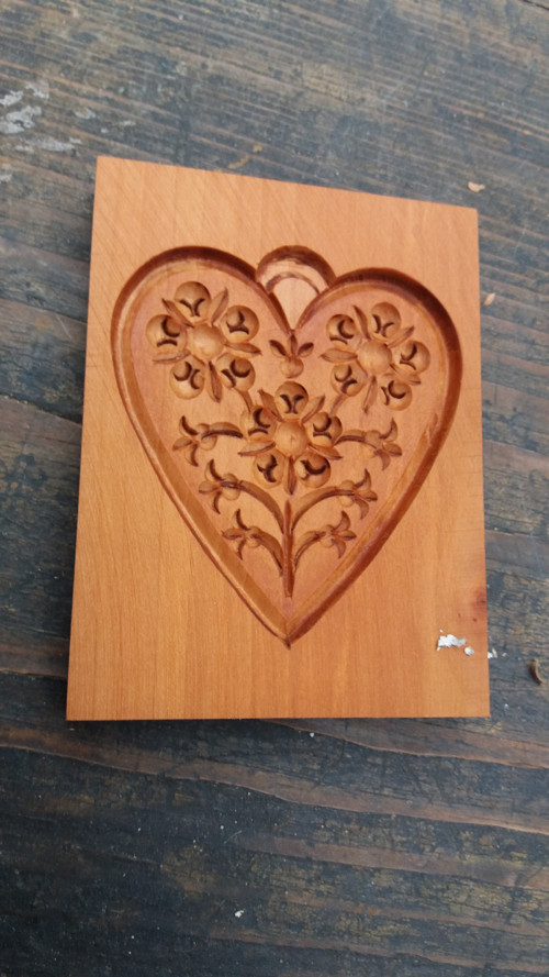 Srdíčko forma 7 x 9 cm