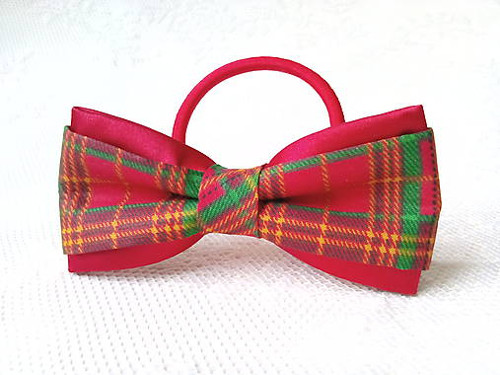 Christmas hair bow