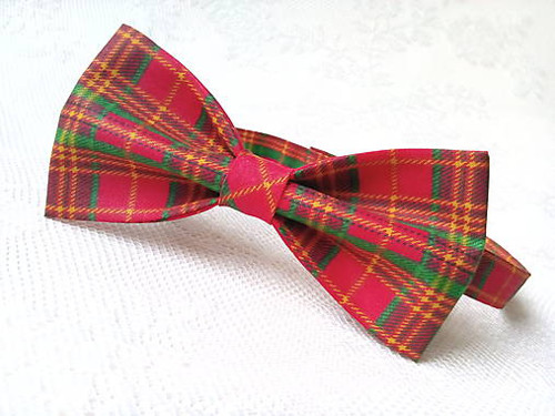 Christmas bow tie