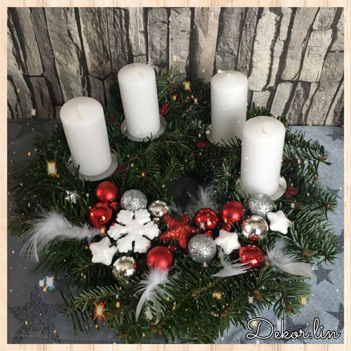 Vánoční adventní věnec — foto 1