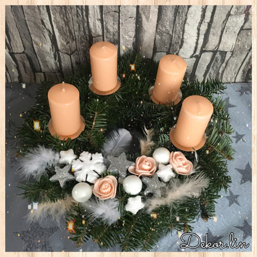 AKCE! Vánoční adventní věnec — foto 1