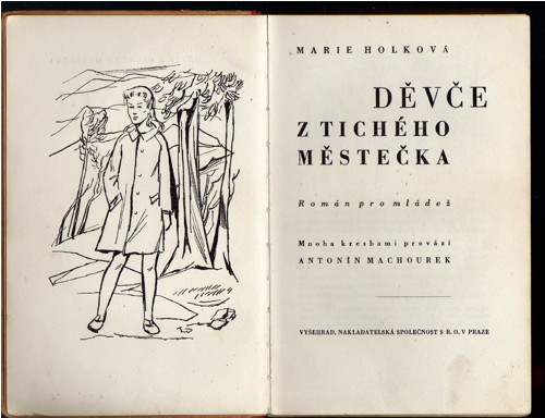 Děvče z tichého městečka - Marie Holková
