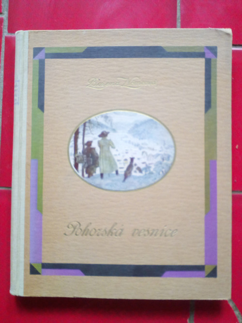 Božena Němcová - POHORSKÁ VESNICE ex libris Lada