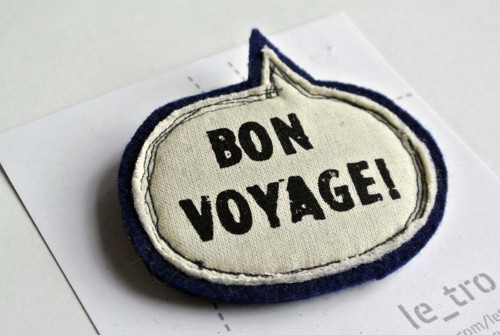 Brož BON VOYAGE! — foto 1