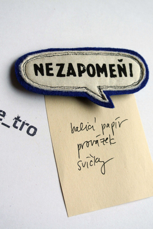Magnet NEZAPOMEŇ! — foto 1