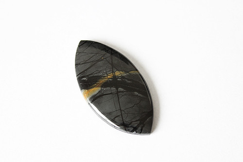 Jaspis - kabošon - 23x46 mm — foto 1