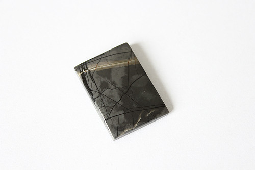 Jaspis - kabošon - 22x31 mm — foto 1