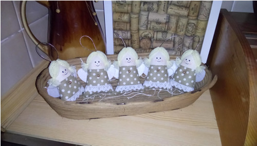 Vánoční puntíkatí miniandílci — foto 1
