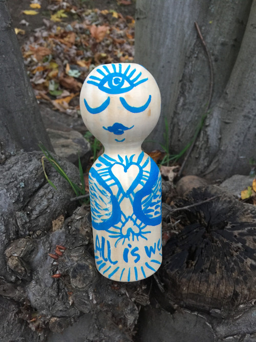 Ikona, panenka, kokeshi