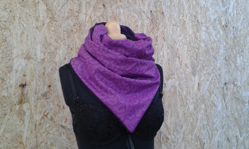 Nákrčník fleece x bavlna — foto 1