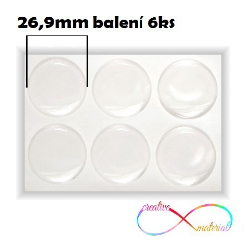 EPOXY čočky 26,9mm - 6ks