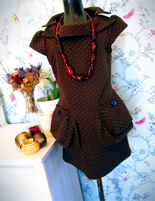 Šatečky chocolate&dots — foto 1