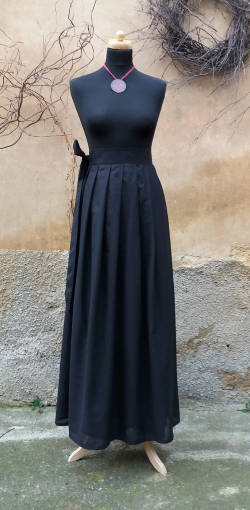 Černá, Elegantní Dlouhá — foto 1