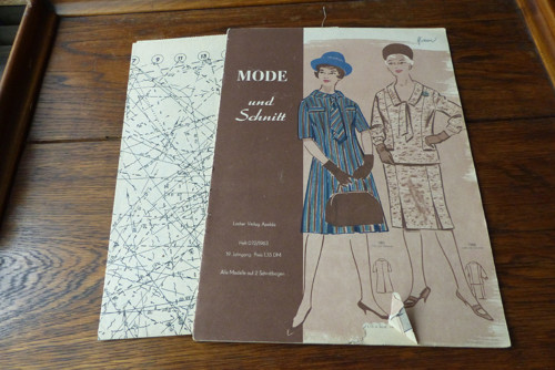 Mode und Schnitt 72/1963, móda, střihy!