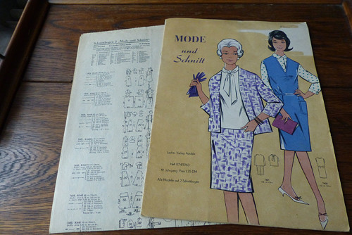 Mode und Schnitt 74/1963, móda, střihy!
