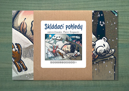 Skládací pohledy - Sen o zimě