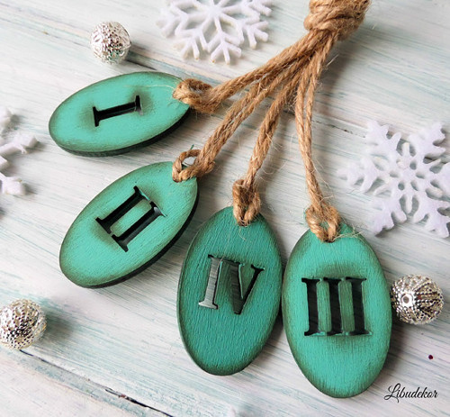 "Vánoční" advent. čísla na přání — foto 1