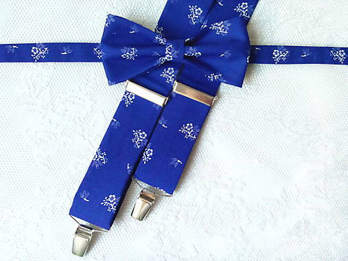 Dark blue folklore set