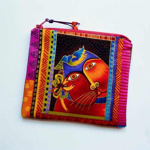 Kočka Linda - taštička desing Laurel Burch — foto 1