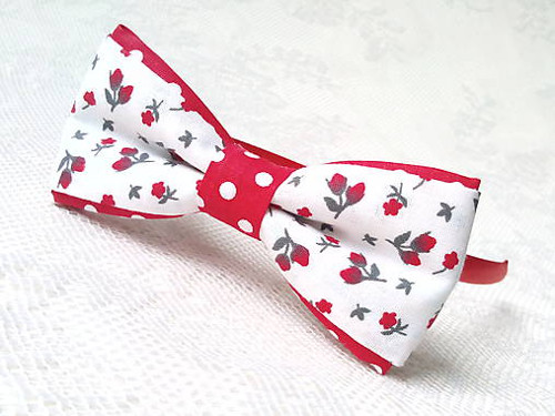 Romantic dots headband