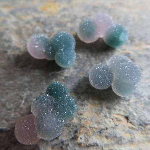 Třpytivý Grape Chalcedon Indonésie set č.10 — foto 1