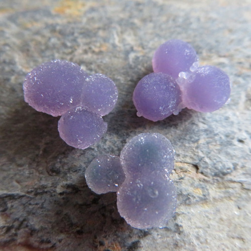 Třpytivý Grape Chalcedon Indonésie set č.17 — foto 1