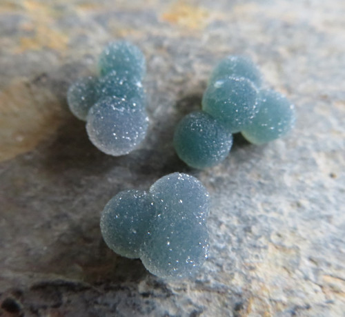 Třpytivý Grape Chalcedon Indonésie set č.18 — foto 1