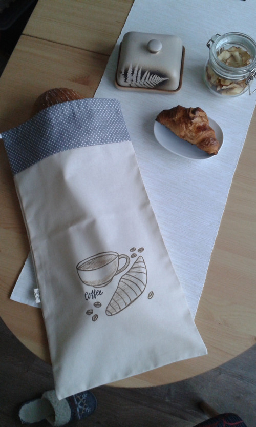 Látkový pytlík na chleba - chlebovník — foto 1
