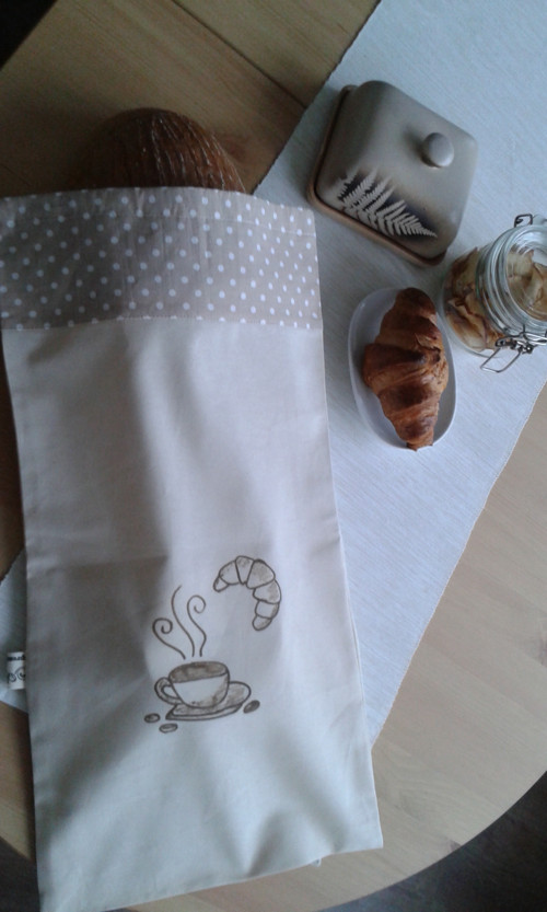 Látkový pytlík na chleba - chlebovník — foto 1