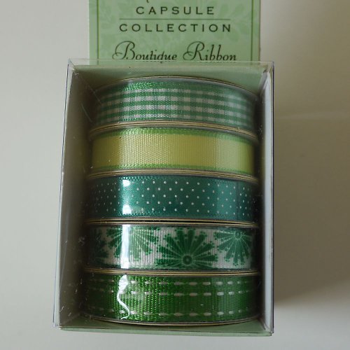 Capsule Collection - zelené stuhy — foto 1