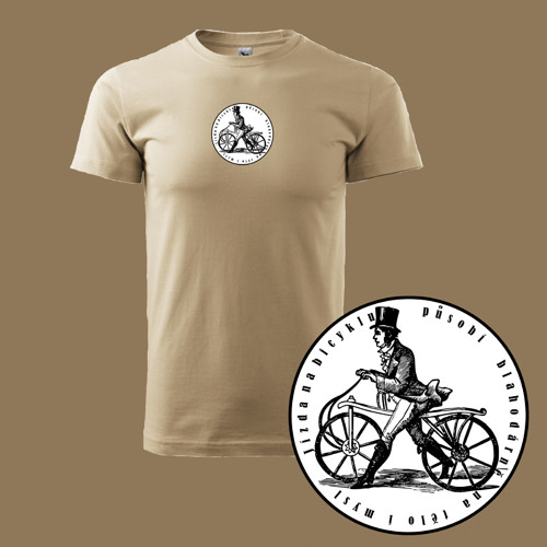 Cyklista (pánské tričko XL) — foto 1
