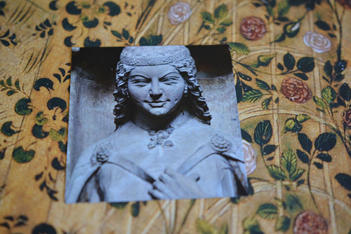 Panna moudrá (magnet)