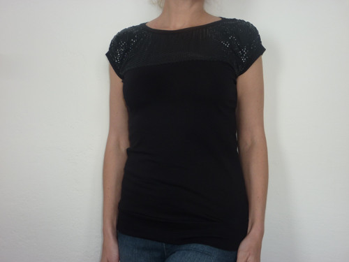Černé s lesklým PD , vel. XS-XXL