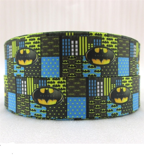 Stuha rypsová š.25 mm: Batman — foto 1