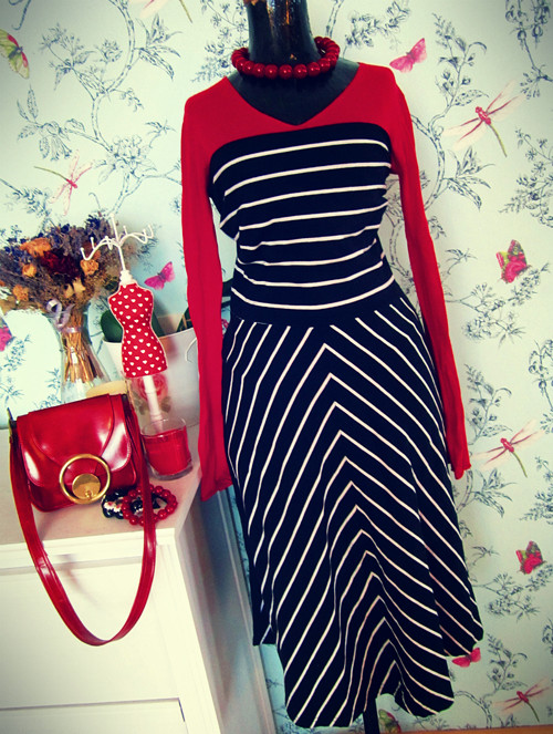 Šaty&sukně black&white stripes — foto 1