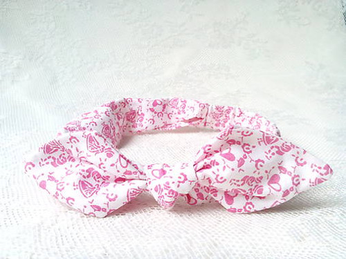 Pin Up headband on elastic for kids (I love...)