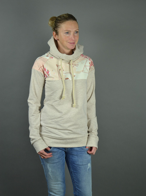 Béžová mikina — foto 1