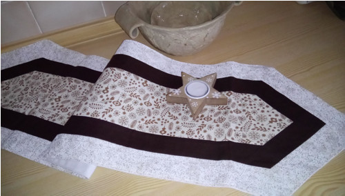 Vánoční štola - běhoun 105/27 cm — foto 1