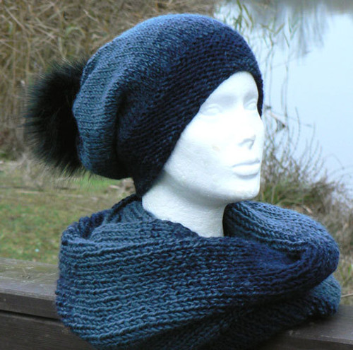 Stmívání - spadlá vlněná čepice — foto 1