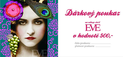 Dárkový poukaz EVE CHIC 500,-