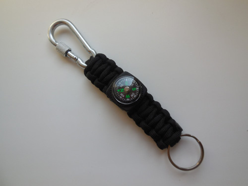 Paracord klíčenka s kompasem — foto 1
