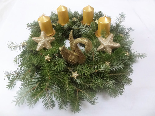 Adventní věneček — foto 1