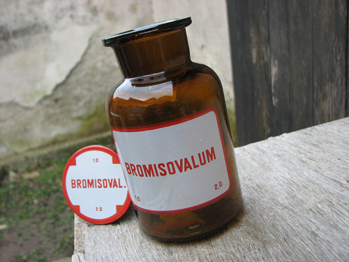 Bromisovalum...lékárenská lahev