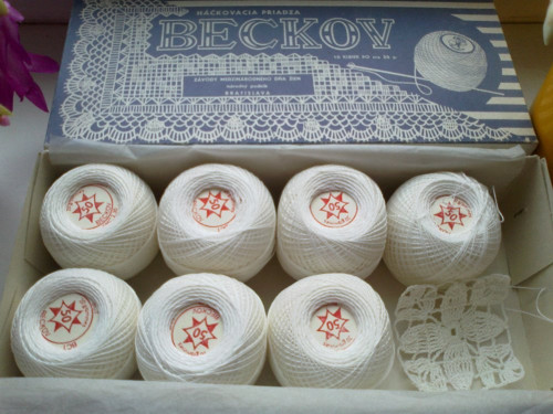Háčkovací příze BECKOV 50 — foto 1