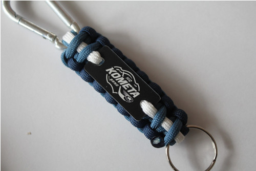 Paracord klíčenka hokejová — foto 1