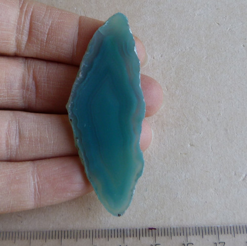 Achát plátek - 6,4 cm — foto 1